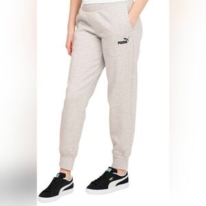 Puma Womens Gray Sweatpants